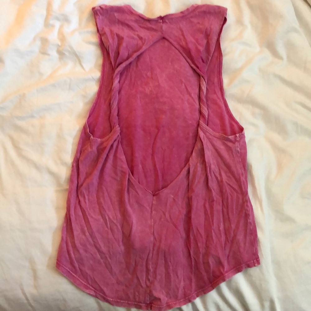 Forever 21 tank with cut out back